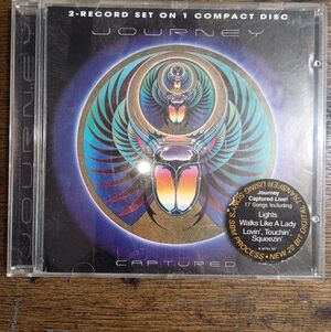 Journey Captured CD with Iconic Cover Art
